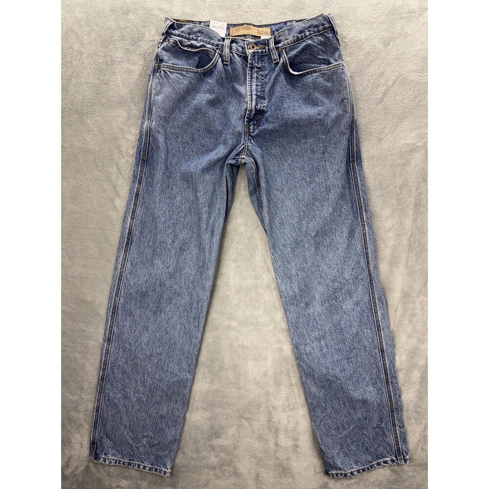 NWT Vintage Levi's 550 Jeans Men 32x32 Blue Workwear Relaxed Deadstock Mfg 04/06